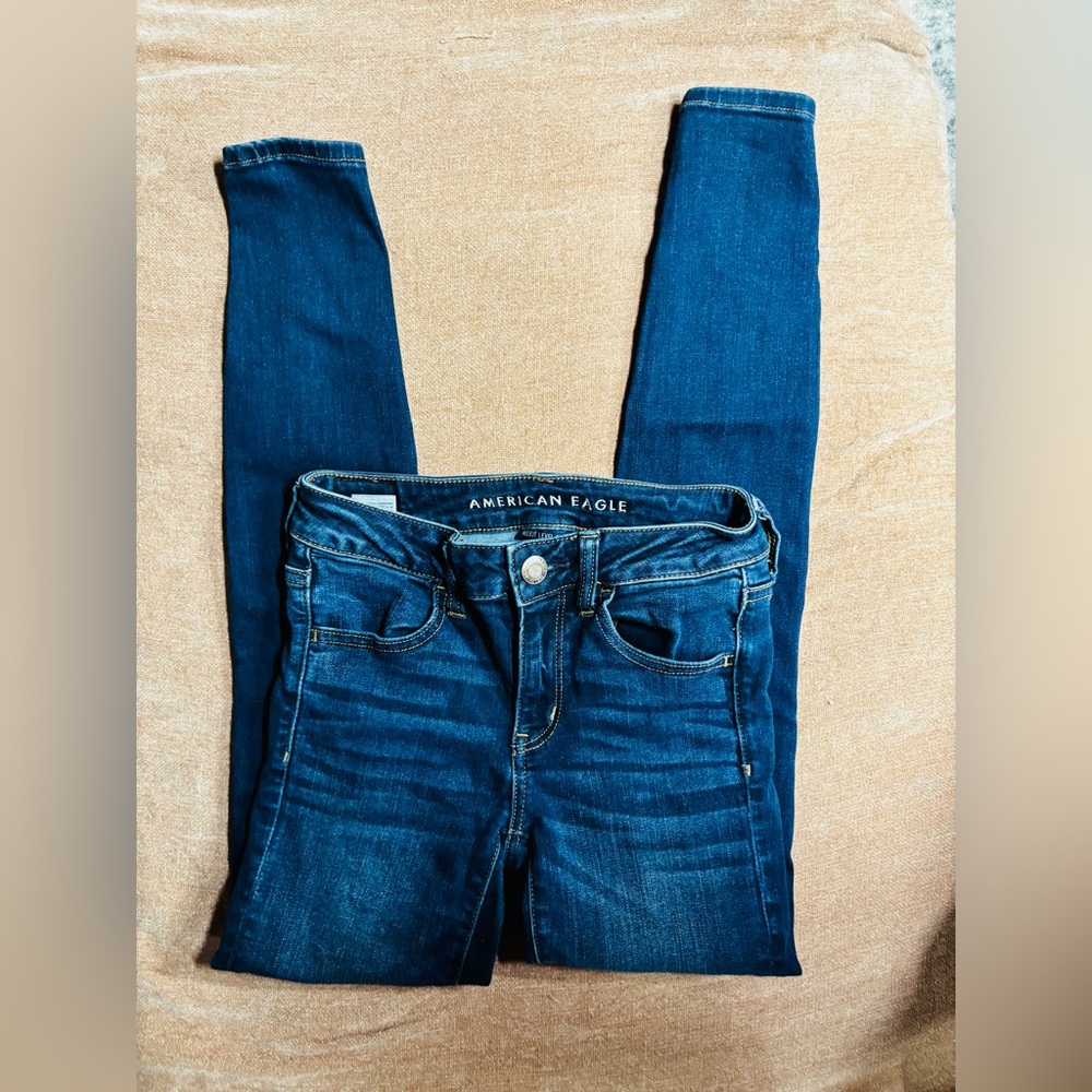 American Eagle Outfitters Dark Wash Skinny Jeans